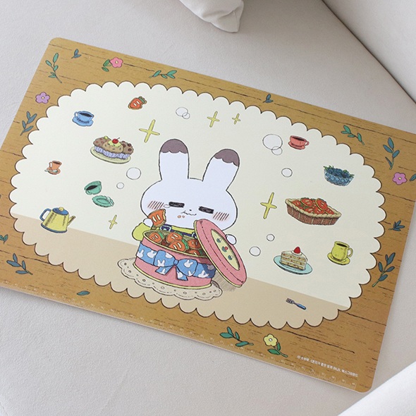 토끼 하나 테이블 매트